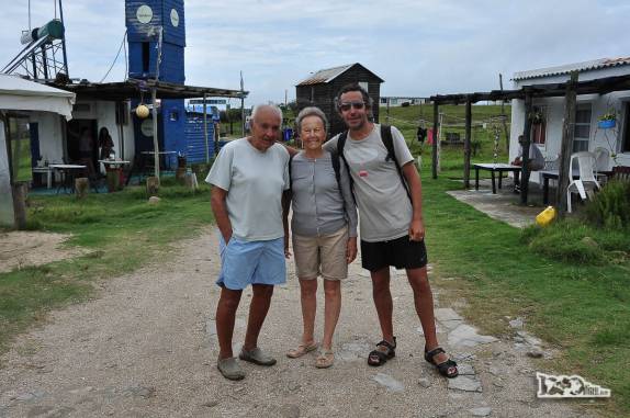 Nosso primeiro passeio pelas ruas de Cabo Polonio, no litoral do Uruguai